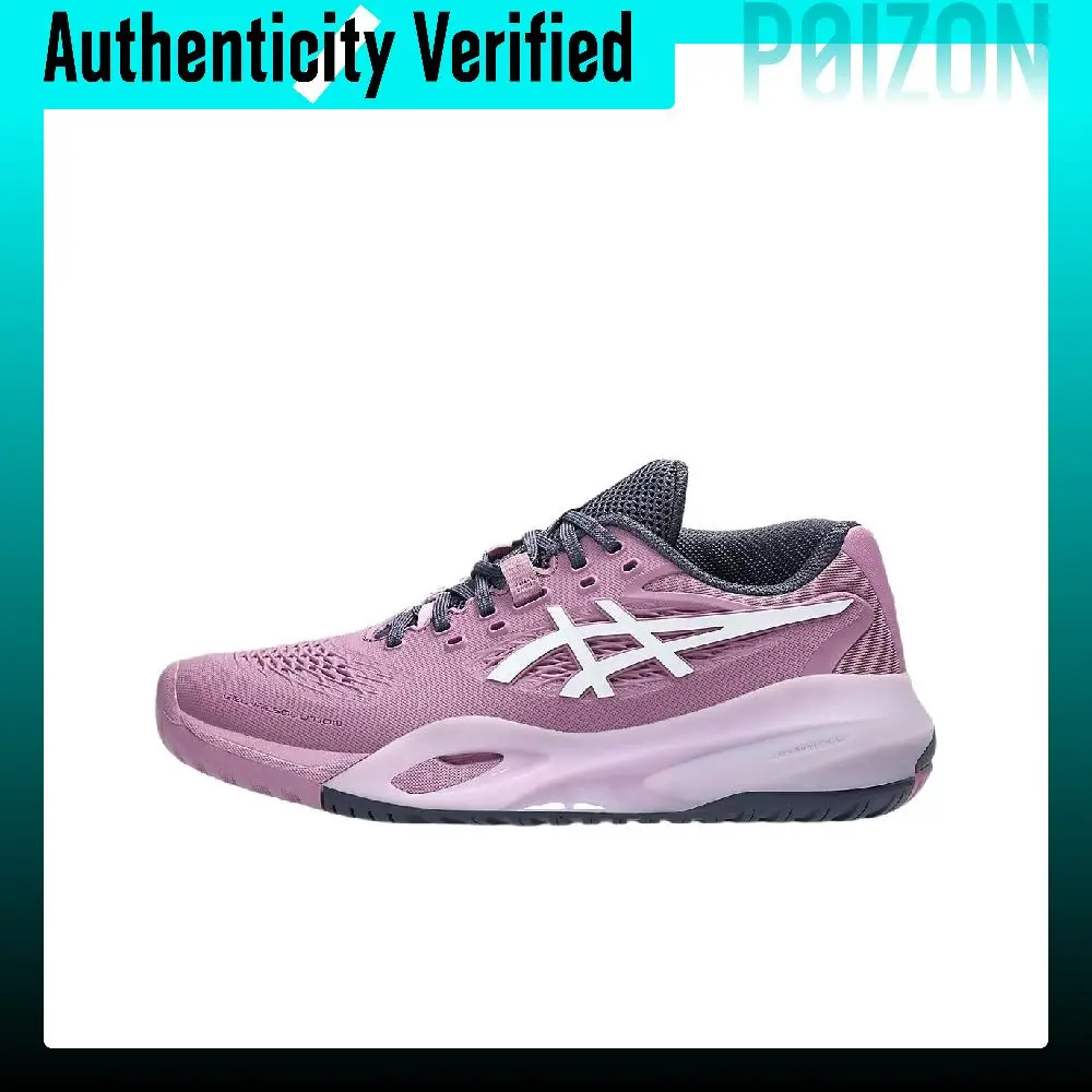 ASICS GEL RESOLUTION 10 Abrasion Resistant Low top Tennis Shoes Women's Purple 1042A278-500