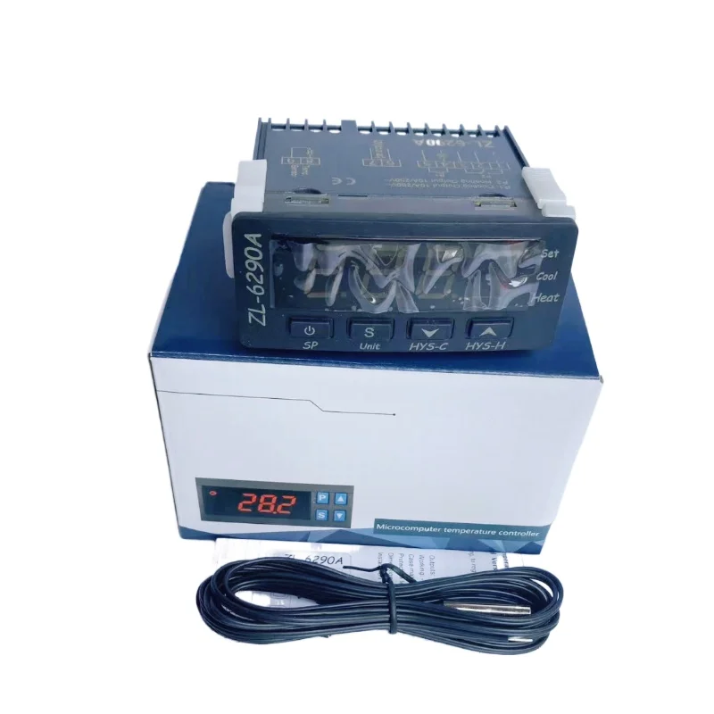 ZL-6290A, Celsius Fahrenheit, Opción, Salidas Duales de 10A, ITC-1000, STC-1000, Controlador de Temperatura