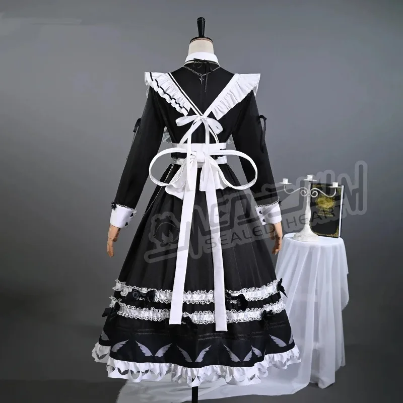 

THREAD Vtuber kanae Maid Outfit Cosplay Costume Cos Game Anime Party Uniform Hallowen Play Role Clothes Clothing