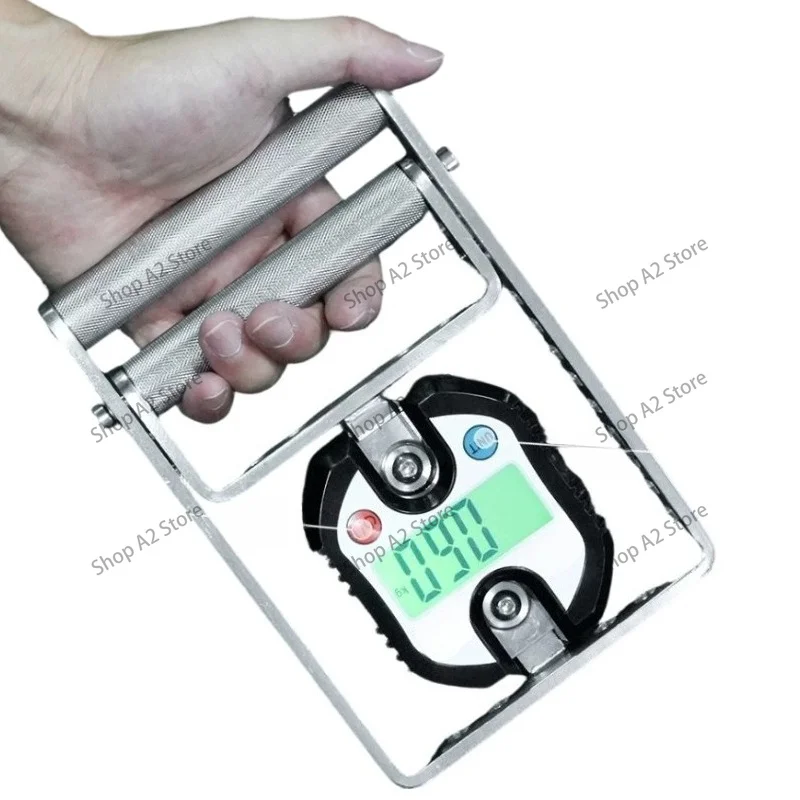 Spring Loaded Digital Grip Strength Tester, Hand Dynamometer for Flexor Muscle Training & Sports Strength Testing