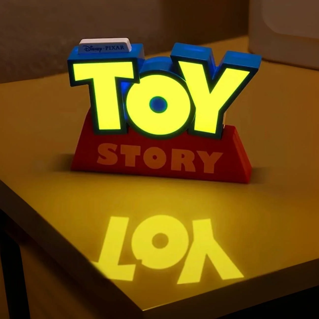 Luminária LED Edição de Aniversário de 30 Anos do Toy Story da Pixar, Ornamento Decorativo com Interface USB