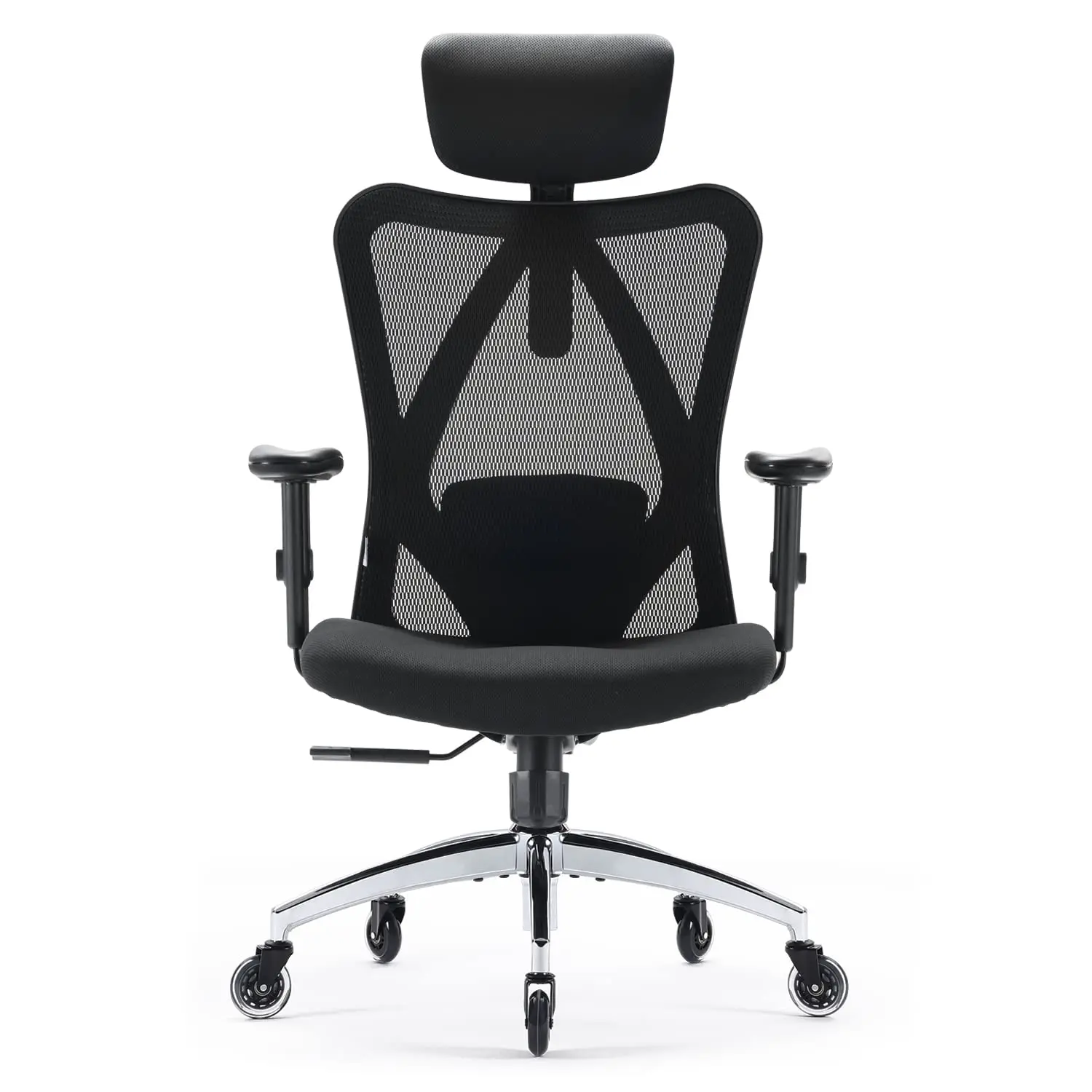 o*-Office Chair, High Back Mesh Desk Chair with Adjustable Headrest & Lumbar Support, 330lbs Capacity Computer Chair, Customized