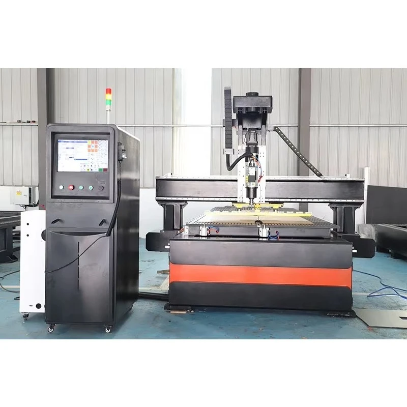 High Speed ATC Turkey Cnc Wood Router Machines with 8 Linear Tool Holder