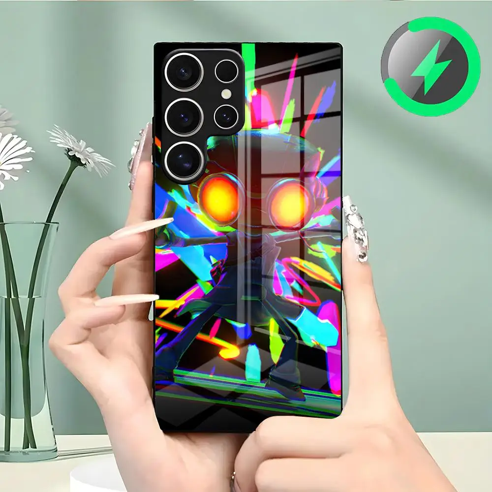 P-Psychonauts-S Handyhülle für Samsung S26 S25 S24 S23 S22 S21 S20 Edge Ultra Plus FE für Magsafe Glashülle