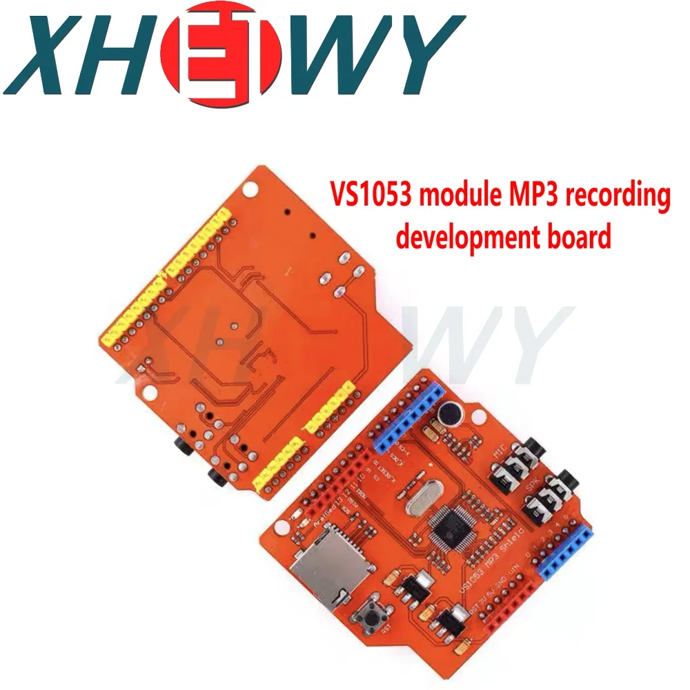 VS1053 VS1053B Stereo Audio MP3 Player Shield Record Decode Development Board Module With TF Card Slot For Arduino