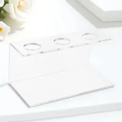 

1pcs Ice Cream Cone Holder Clear Acrylic Display Stand For Dessert Party Snack Rack Stable Safety Design Easy Clean Tabletop