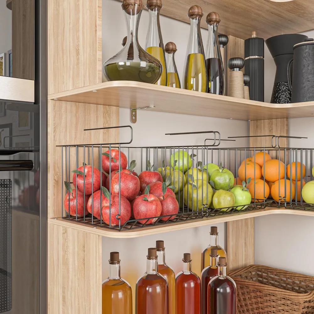 modern 7-tier corner bookcase, 81.9" high l-shaped shelving unit for living room storage and display