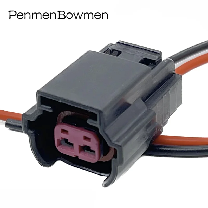

1 Set 2 Pin Automotive Fuel Injector Electrical Cable Connectors Waterproof Female Wire Harness Plug 6189-1152 06A973722