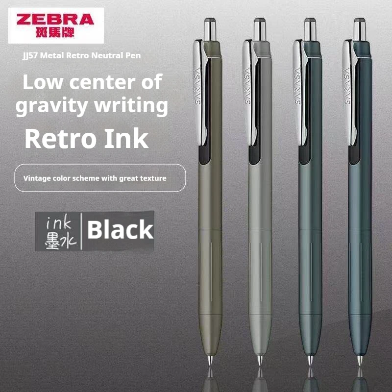 New Japan ZEBRA Gel Pen JJ57 Sarasa Grand Metal 0.5mm High-quality Exclusive Black for Writing School Office Useful Stationery
