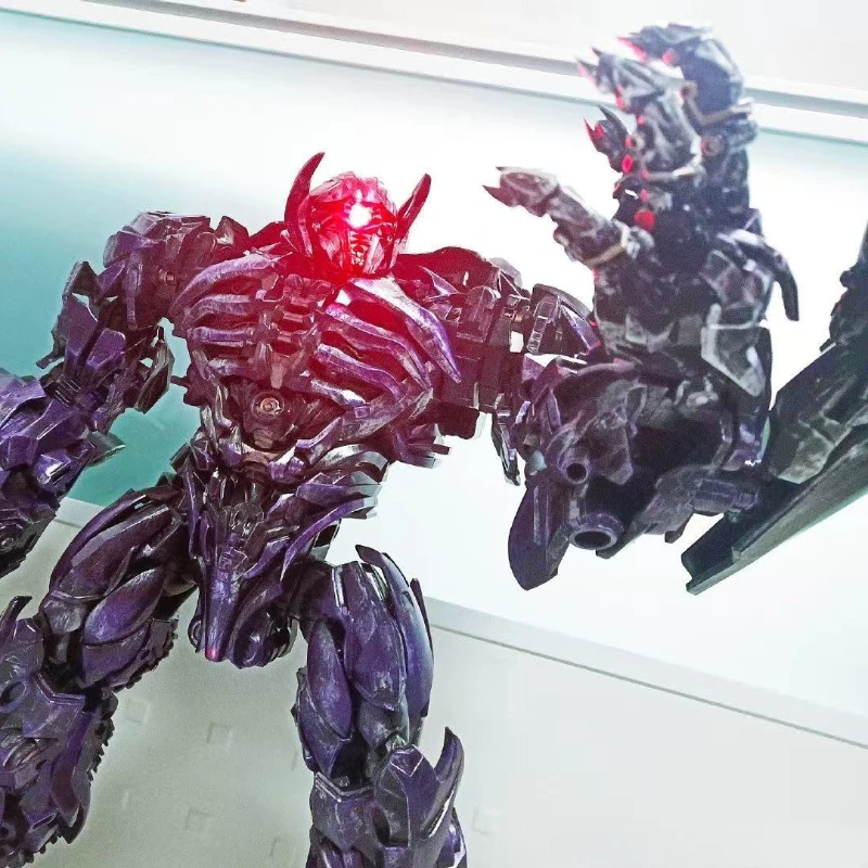 변환 장난감 BMB ZS-01 확대 합금 버전 진동 웨이브 액션 피규어 움직이는 로봇 모델 피규어 컬렉션 선물