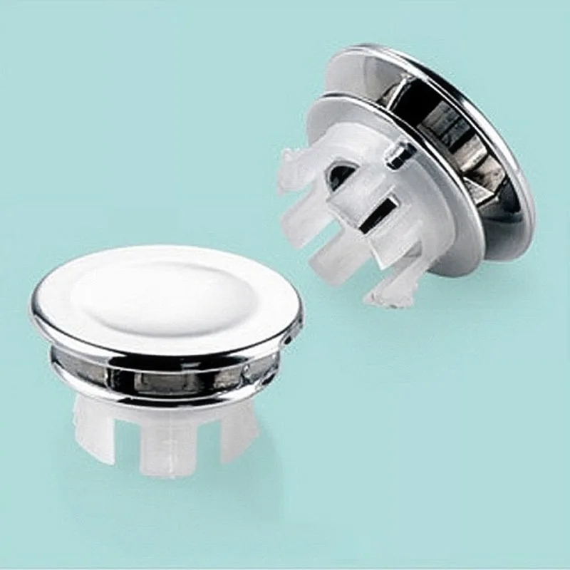 1PC Bathroom Sink Overflow Hole Accessories Kitchen Round Overflow Drain Cover Decorative Household