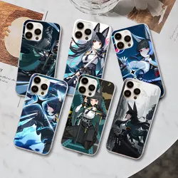 Hoshimi Miyabi ZZZ Case for Apple iPhone 11 7 8 Plus 13 Mini X XS 14 15 12 Pro Max XR TPU Transparent Soft Phone Cover Shell