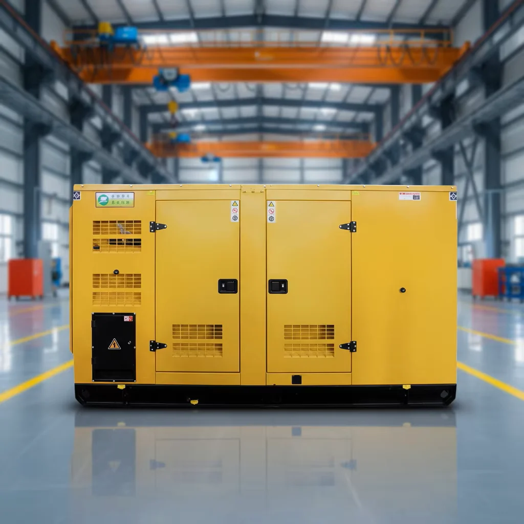 YHS 120-150kVA 100kW Super Silent Silent Diesel Generator 1800 RPM Water Cooled 1 Phase/3 Phase 50/60Hz for Factory