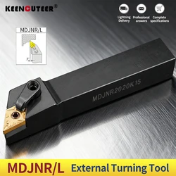 1pc MDJNR1616H11 MDJNR2020K11 MDJNR2525M11 utensili tornio Esterno Holder Turning Strumento DNMG Inserti In Metallo Duro MDJNR porta utensili tornio Tornio Utensili Da Taglio Set