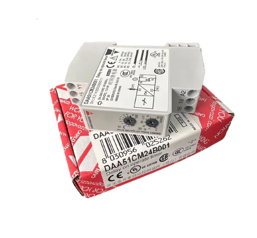

Оригинальное реле времени CARLO GAVAZZI DMB51CM24B006 DMB51CW24B004 для электротехники