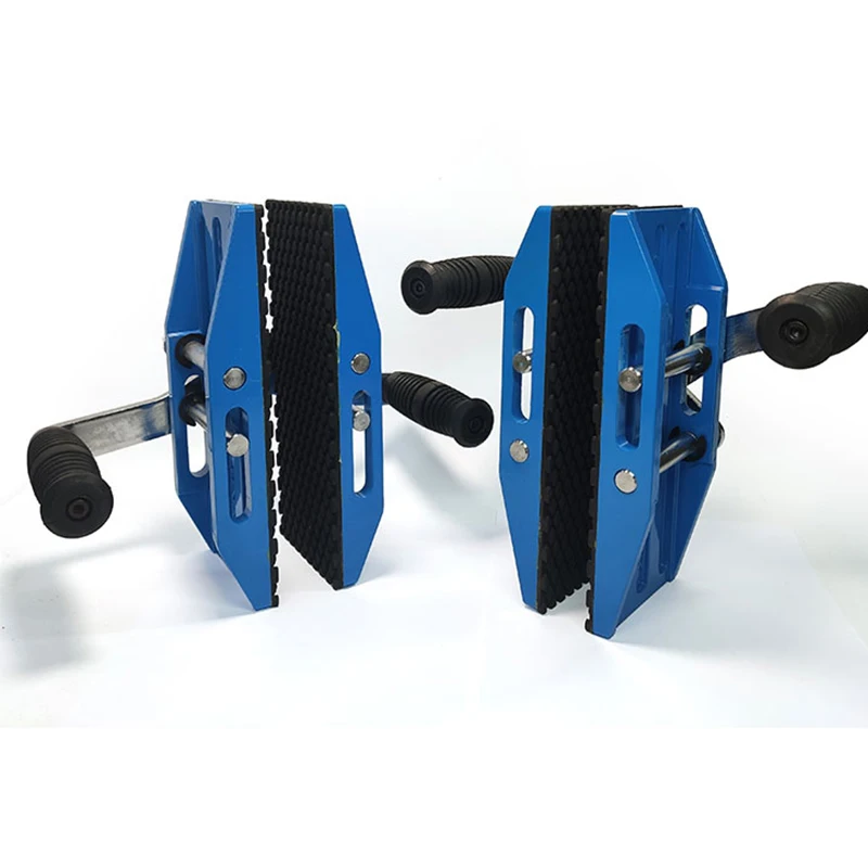 

2 PCS Carrying Clamps Double Handed Stone Slab Clamp Glass Marble Lifter Lifting Clamp