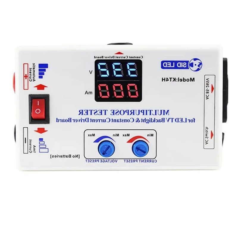 [NEWA76K!】 KT4H LED TV Backlight Tester Smart-Fit Manual Voltage Adjustment Constant Current Driver Board Repair LED Bead EU