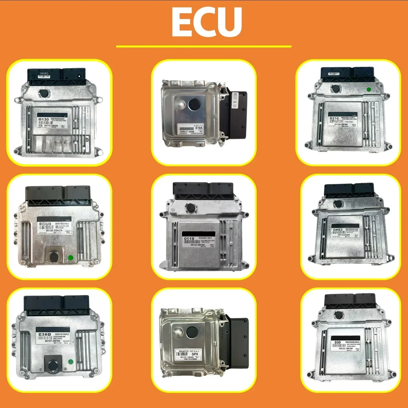 Nuovo IN stock 39128-2BAC9 Motore ECU3 MEG17.9.12 ECM Unità di controllo elettronico di alta qualità