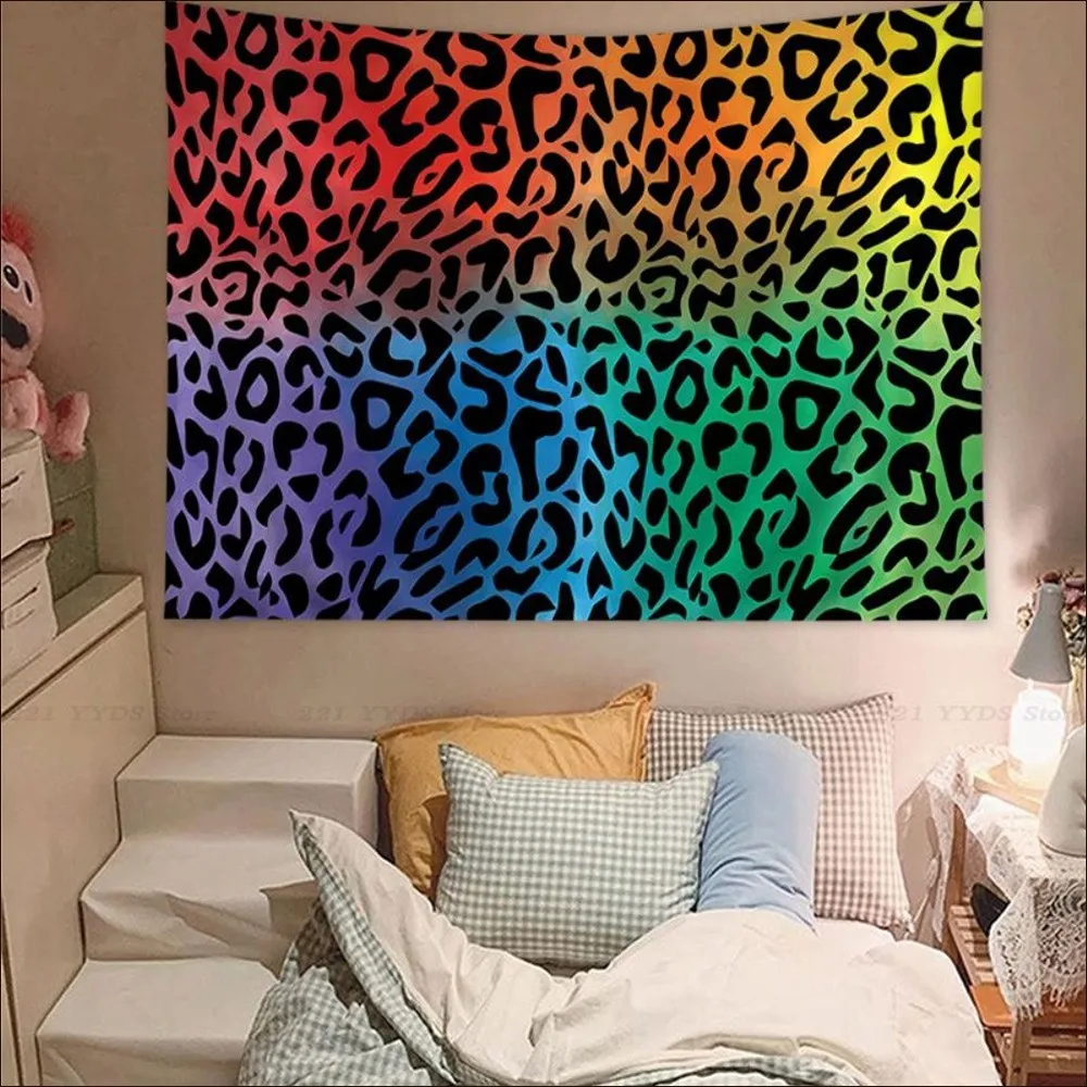 Zebra Tiger Striped Tapestry Colorful Tapestry Wall Hanging Bohemian Wall Tapestries Mandala Wall Hanging Sheets