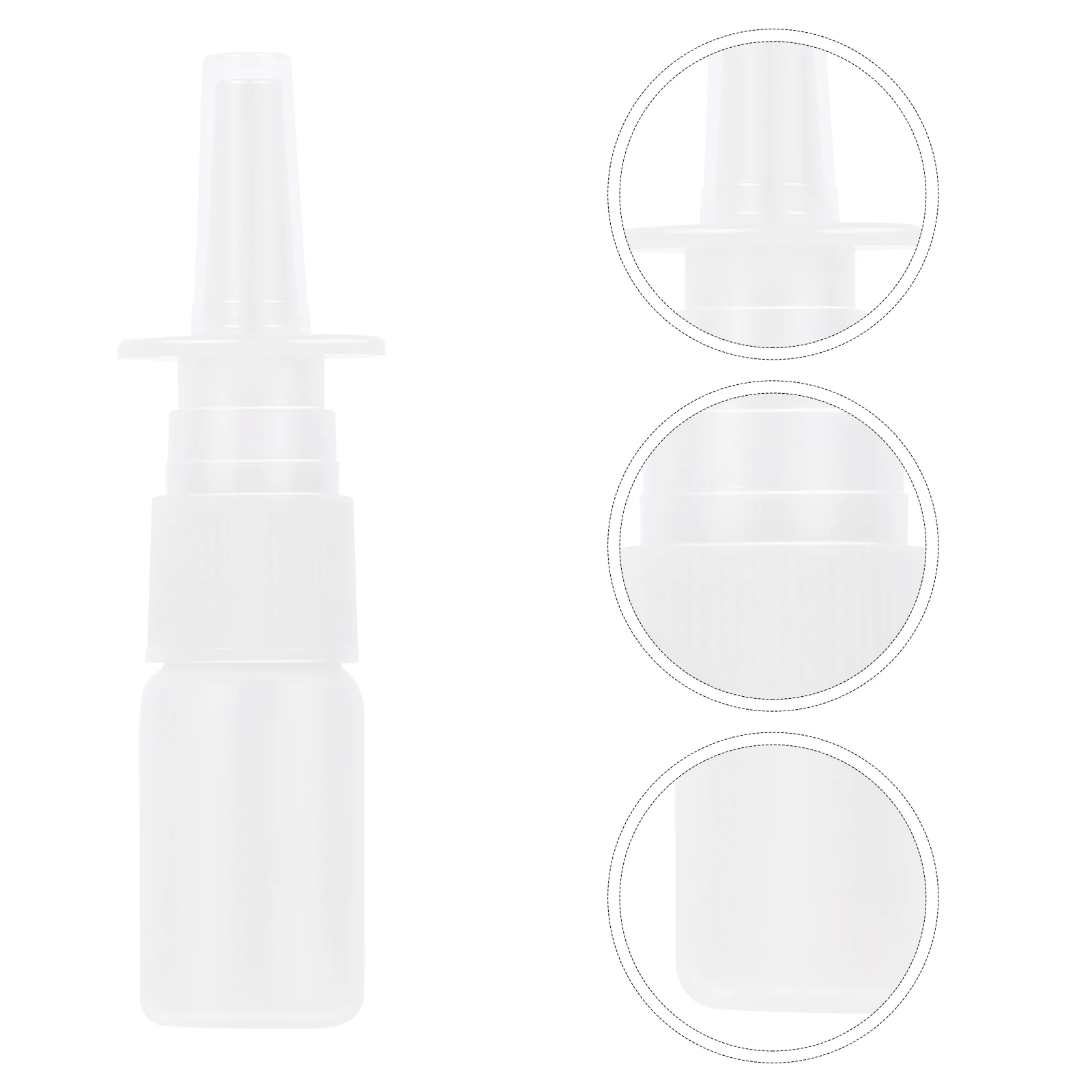 

20 Pcs Container Medical Spray Bottle Travel Bottles Water Nose Mist Clear Nasal