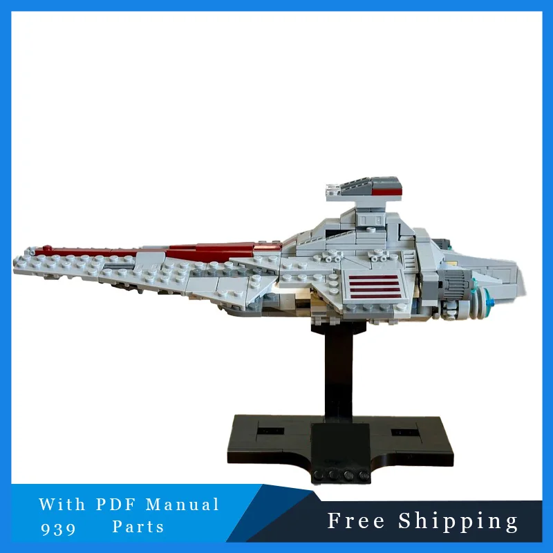 939 PCS MOC Star Battle Series Building Block Model Pesawat Luar Angkasa Sase Modular Mainan Edukasi Anak DIY Perakitan Hadiah Liburan