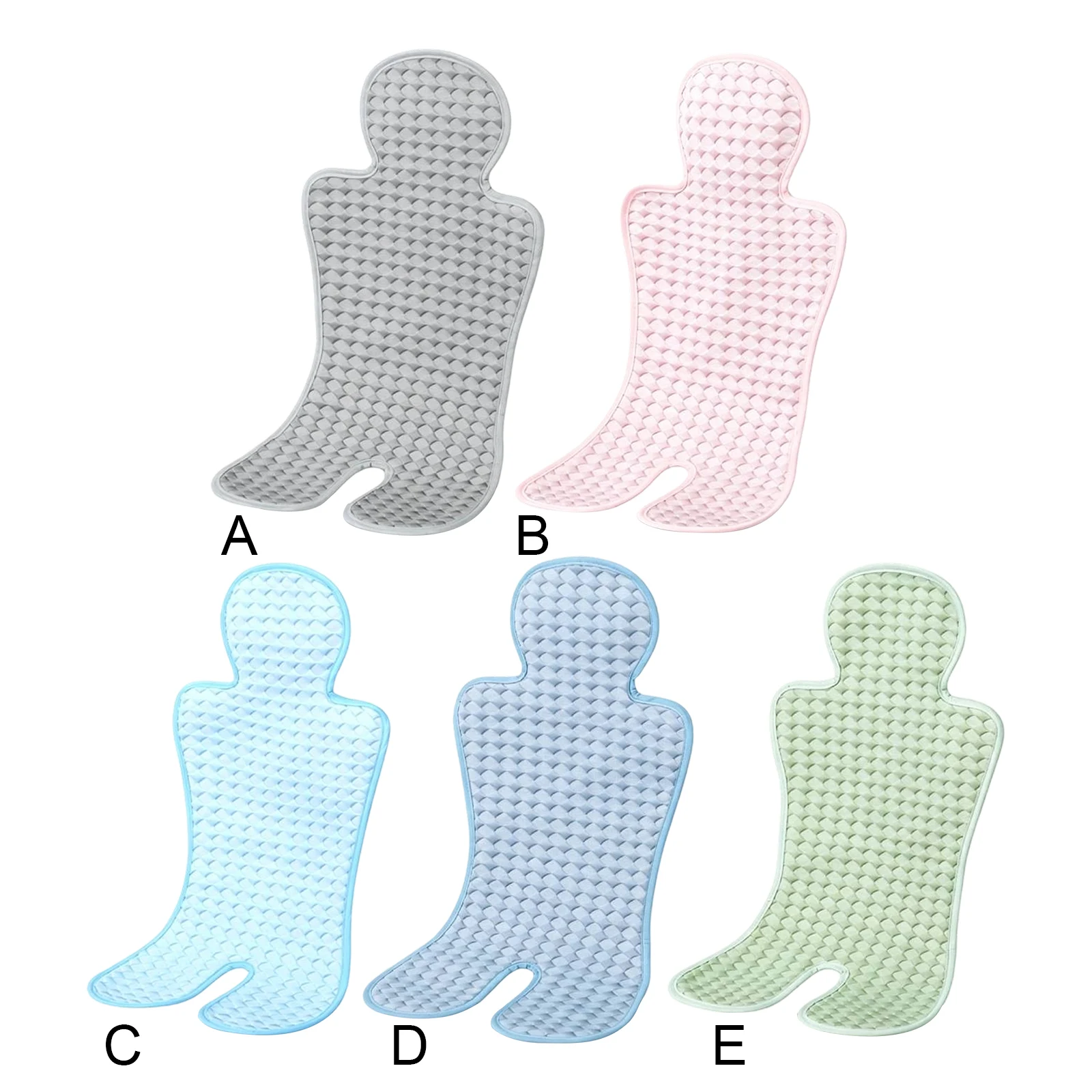 Strollers Cooling Mat Breathable Cool Liner Activity Seat Mat Reusable Infant Stroller Cool Pad Fits Strollers/Crib/High Chair