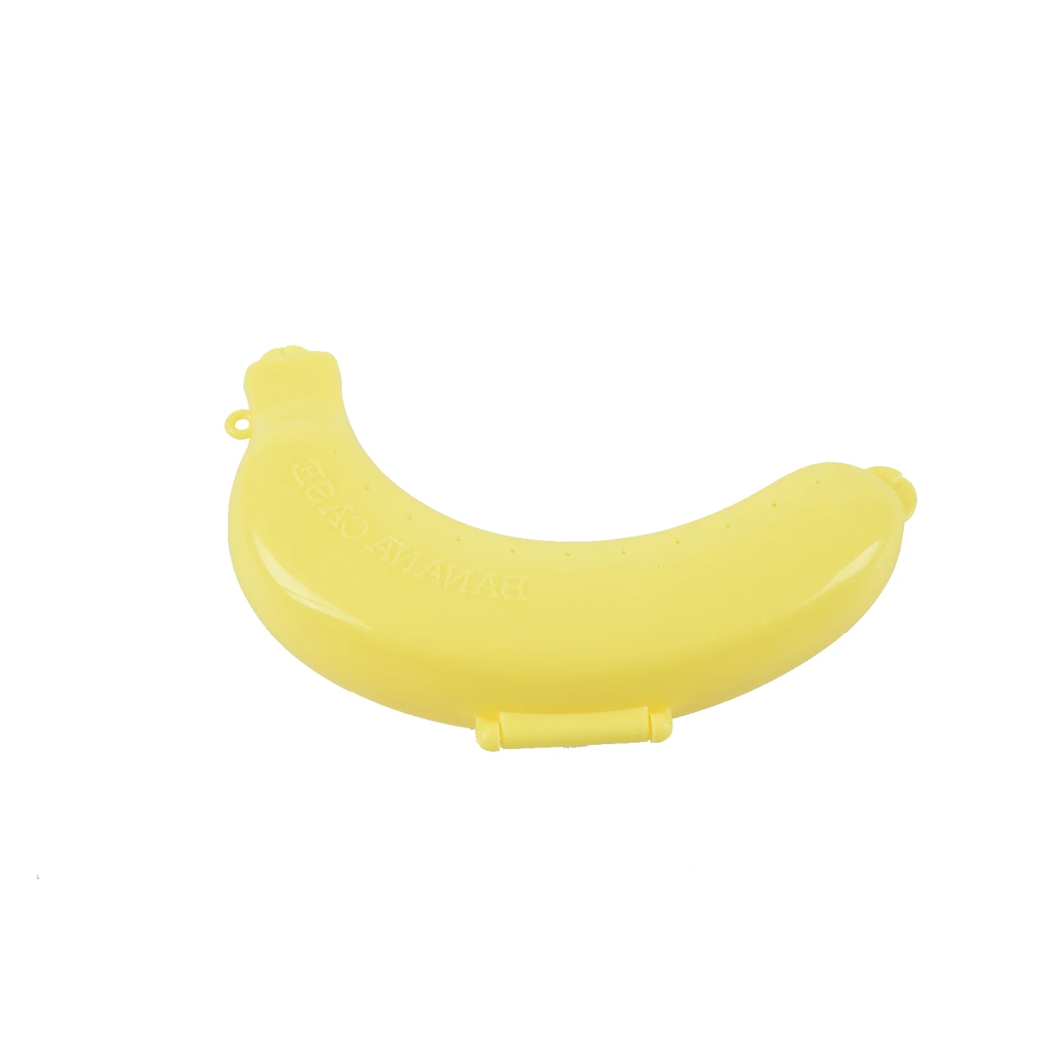 Banana Case Lunch Box Protetor Recipiente Titular Armazenamento - Amarelo