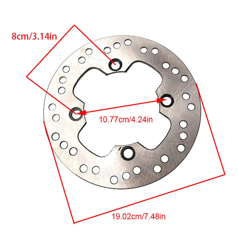 ATV beach bike off-road motorcycle accessories 200-250cc brake disc 190mm inner disc brake disc