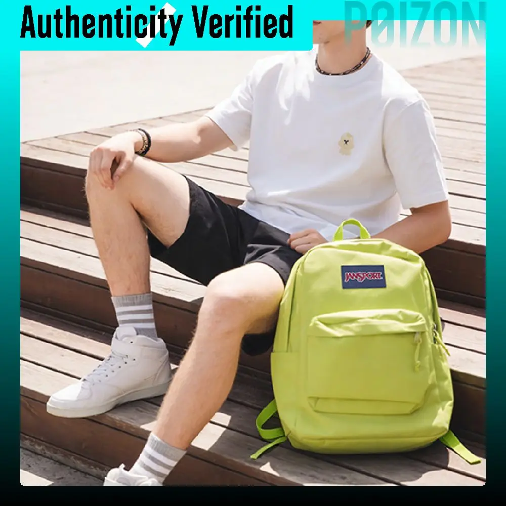 Obrázek 4: Jansport polyesterová batoh unisex neonové zelená 4QUEEW9