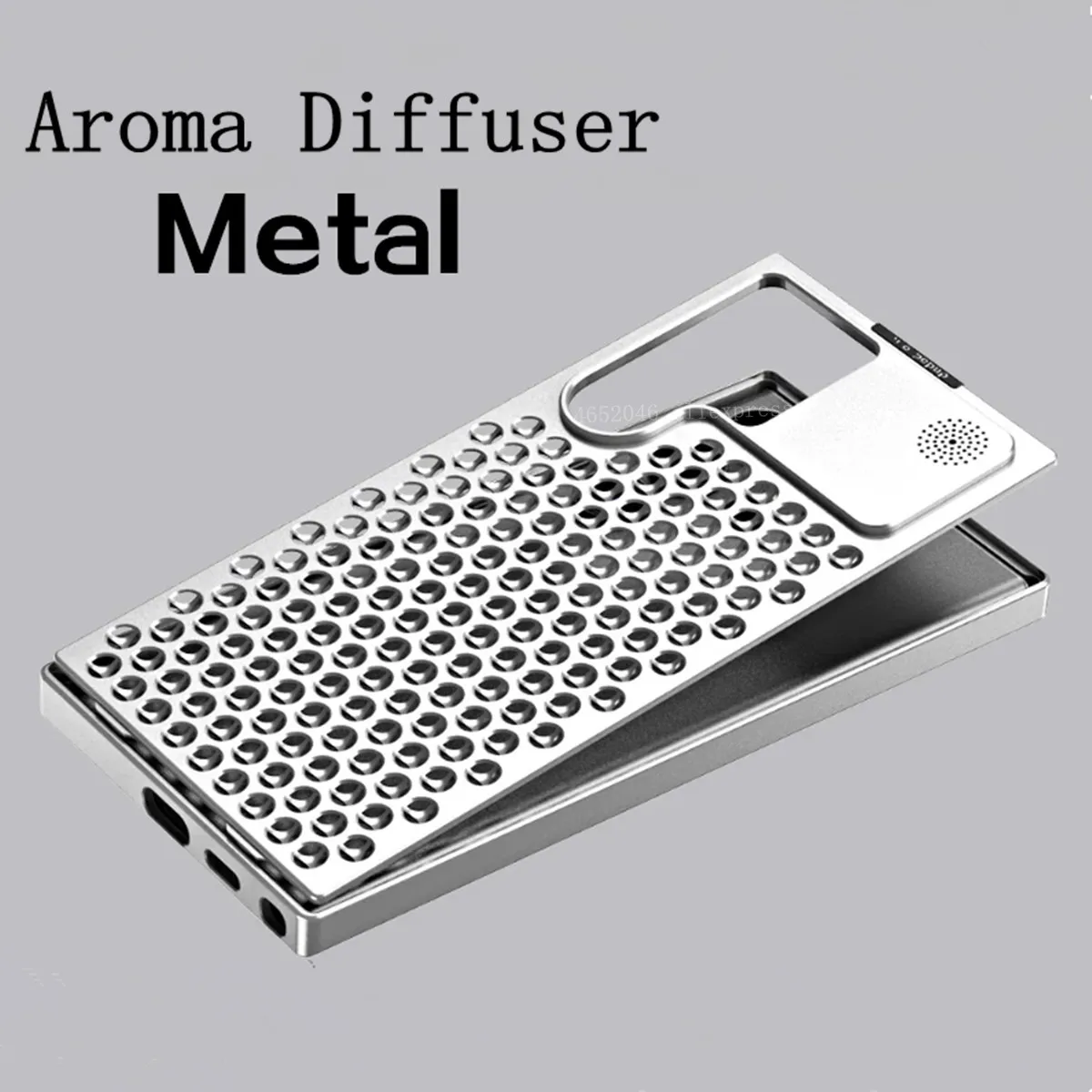 Aluminum Alloy metal Aroma Phone Case for Samsung Galaxy S24 Ultra S23 Ultra S22 Ultra Perfume Heat Dissipation Shockproof Cases