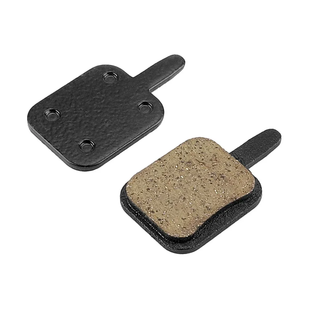 Downhill Racing Bicycle Brake Pads Four-Hole Brake Pads Compact Size Easy Installation Efficient Heat Dissipation