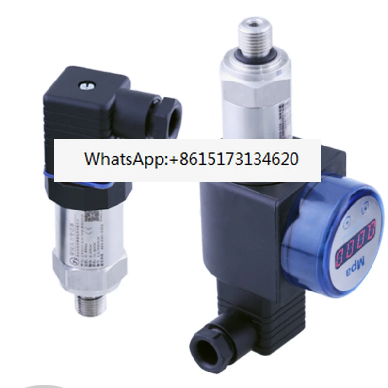 Pressure sensor analog calorimeter digital measurement of general temperature and water diffusion in gas-liquid oil