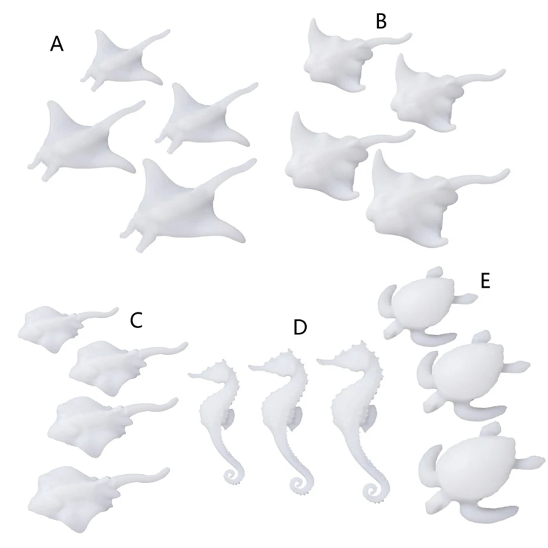 

Filling Enclosed Simulation Marine Animal Model Micro Landscape Fish Material