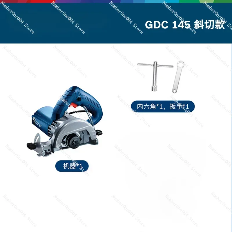 Stone Cutting Machine Cutting Machine Tile Stone Gdc145 Handheld Small Miter Toothless Saw Portable Slotting Machine