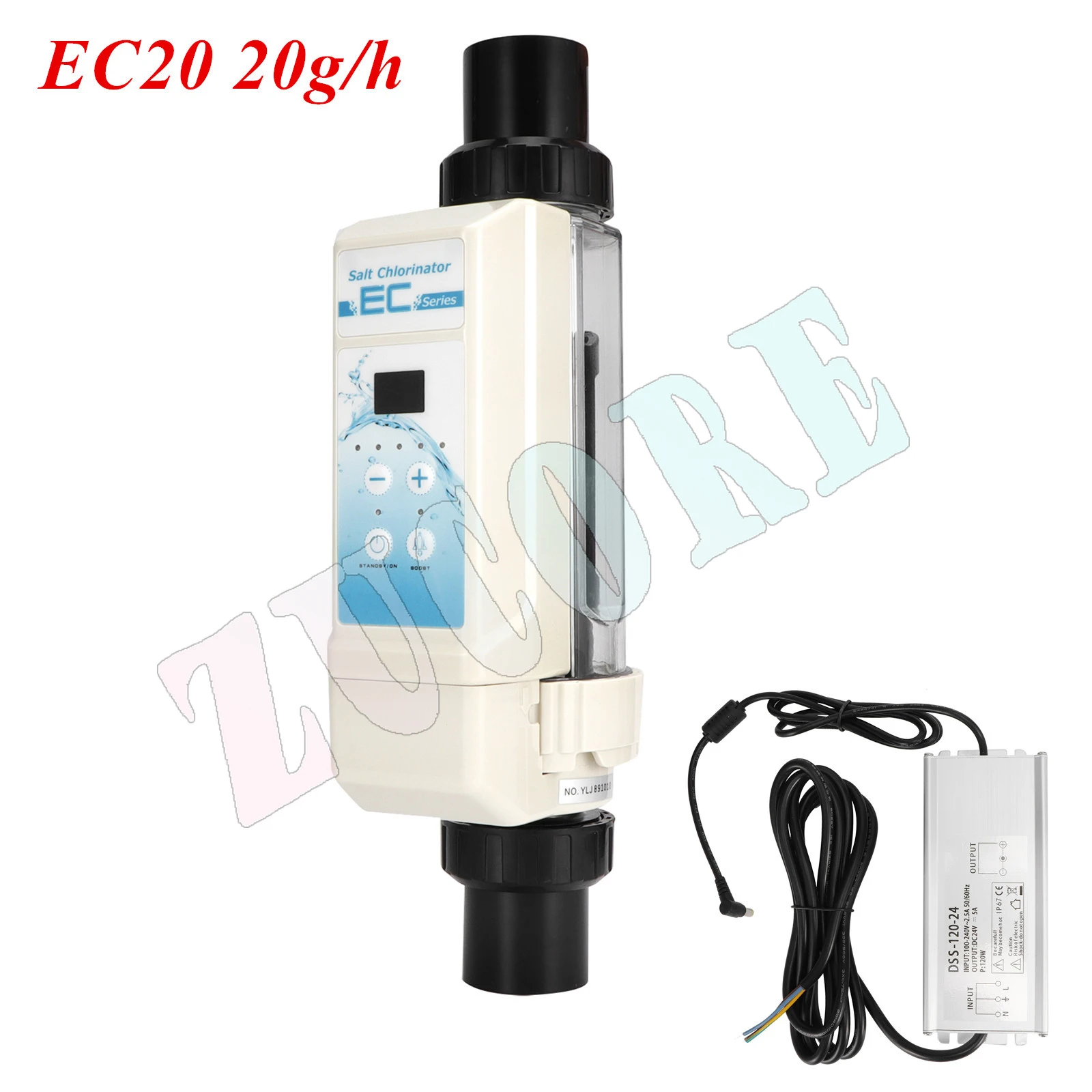 Swimming pool electrolytic salt chlorine machine swimming pool EC salt chlorine machine swimming pool electrolytic sterilizer