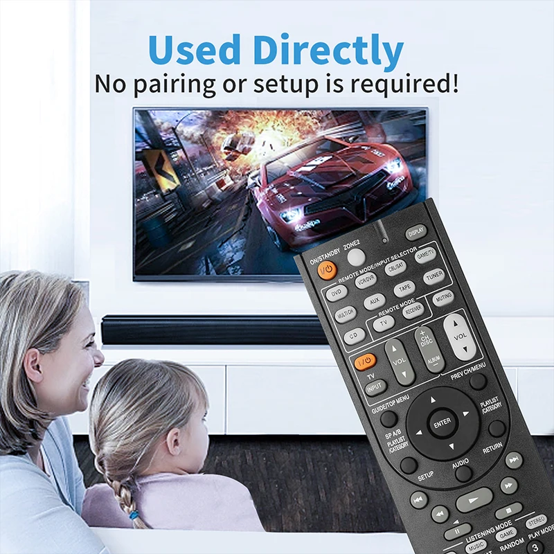 New RC-710M RC710M Remote Control Compatible With Onkyo AV Receiver Home Theater TX-SR333 TX-SR606 TX-SR606B TXSR606S SR606S