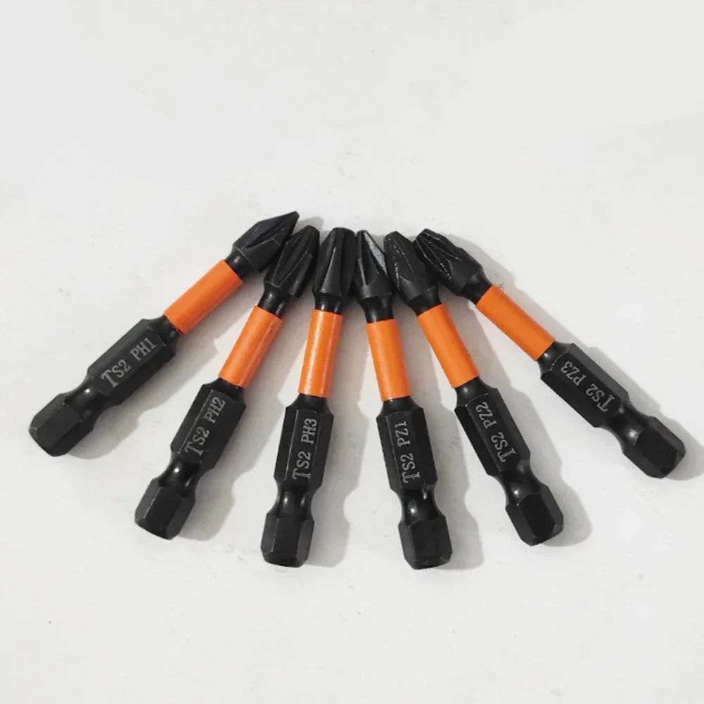 

50mm Screwdriver Bit Magnetic Batch Head Electric 1/4'' Screwdriver Alloy Steel Hex Shank Power Hand Tool