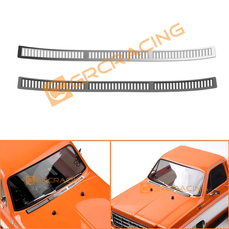 Metal Radiator Grille for 1/10 RC Crawler Car Traxxas TRX4 CHEVROLET Blazer Diy Parts