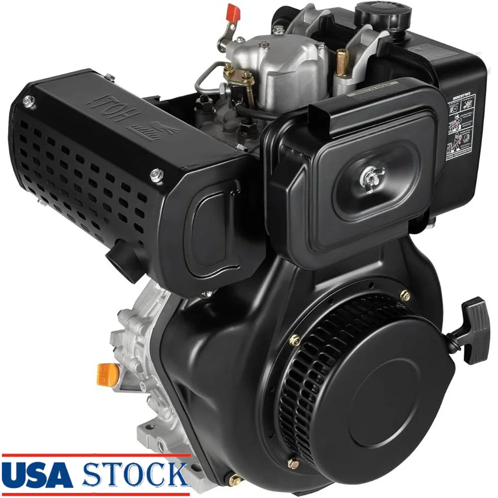 418cc 10HP Diesel Engine 4-Stroke Air-Cooled Generator 6300W High Efficiency Fuel Economy Easy Maintenance Powerful Performance