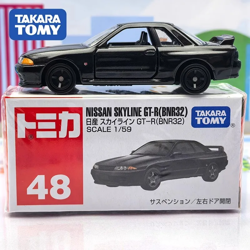 

Takara Tomy Tomica No. 48 Nissan Skyline GT-R (BNR32) Alloy car Diecast Model Replica Series Children Gifts Boy Toys