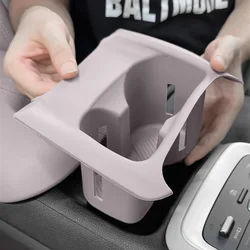 For BYD Song Pro DMI 2020-2024 Car Central Control Water Cup Slot All-inclusive Silicone Scratch-proof Modified Protective Pad