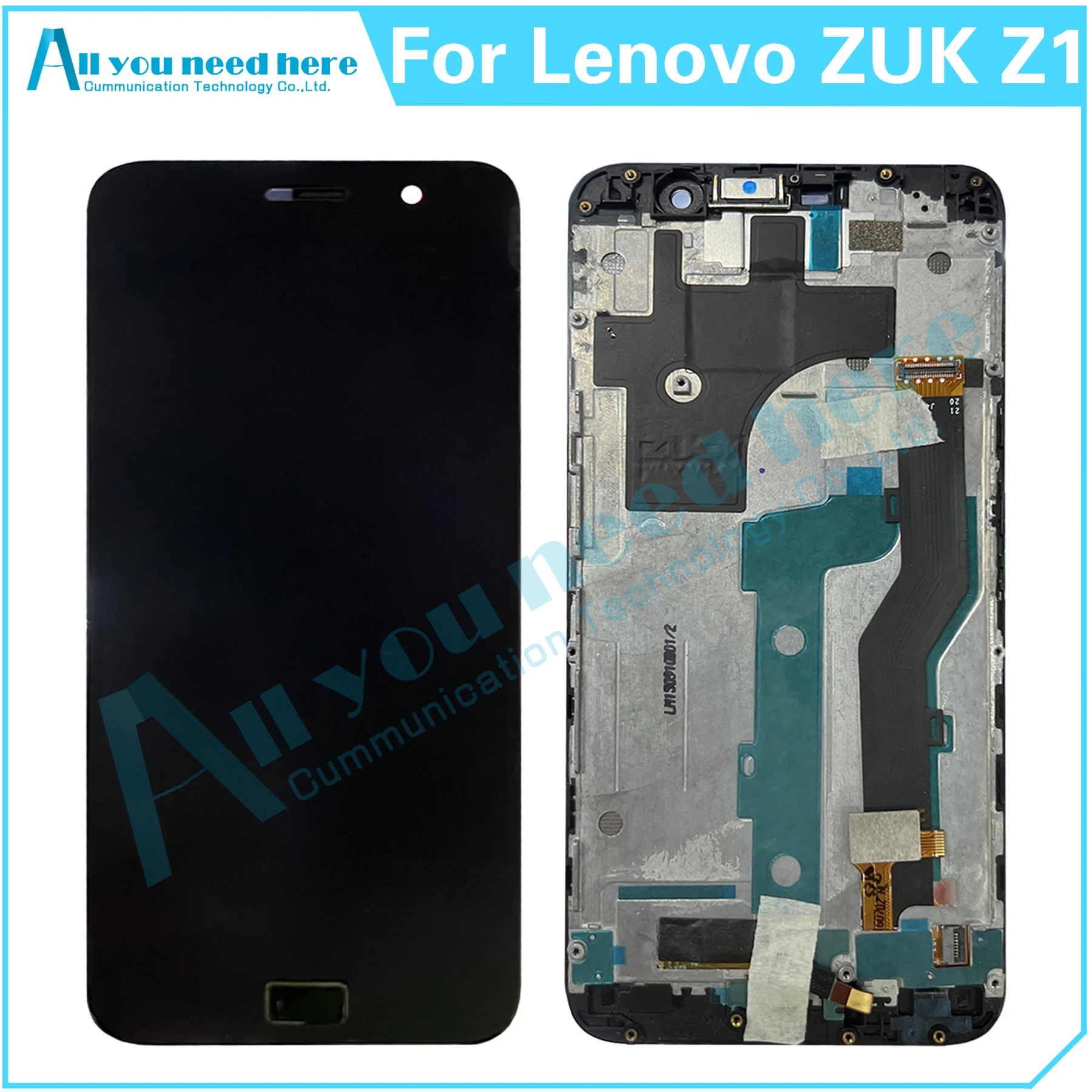 

ЖК-дисплей с сенсорным экраном и дигитайзером в сборе для Lenovo ZUK Z1