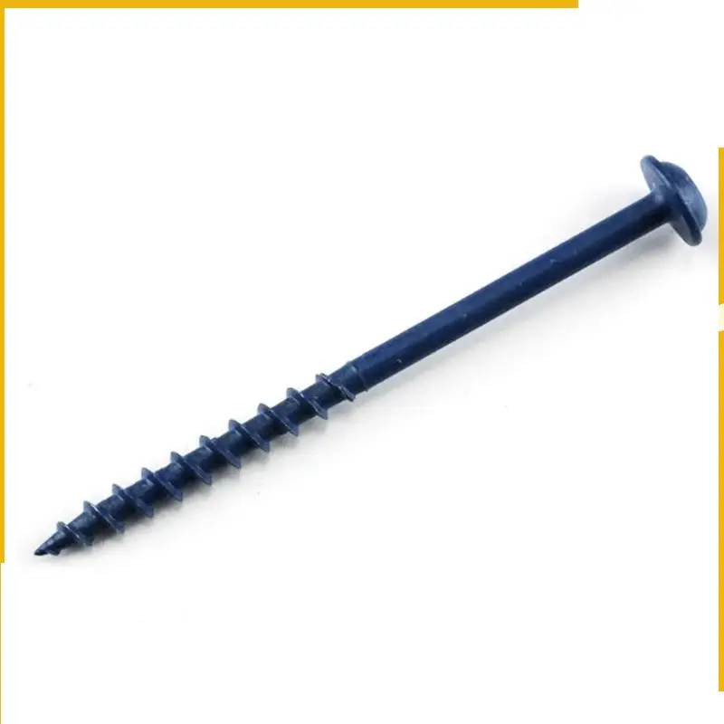 

A92P 2-1/2-Inch Blue Coarse Washer-Head Pocket Hole Screws, 200Pcs