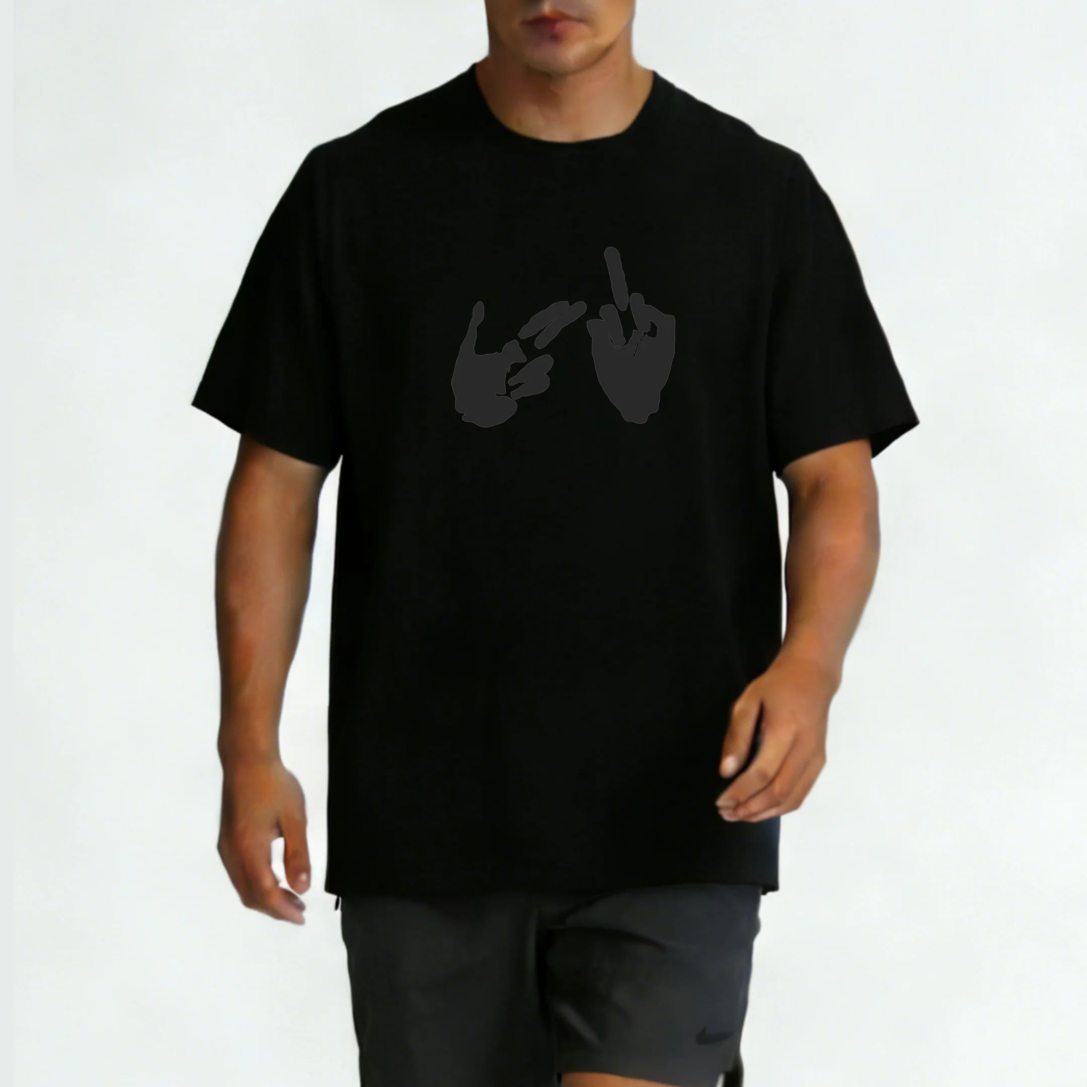 

Модная повседневная футболка для бега с буквенным принтом, мужские сетчатые быстросохнущие топы с короткими рукавами, дышащие спортивные футболки для фитнеса, летние