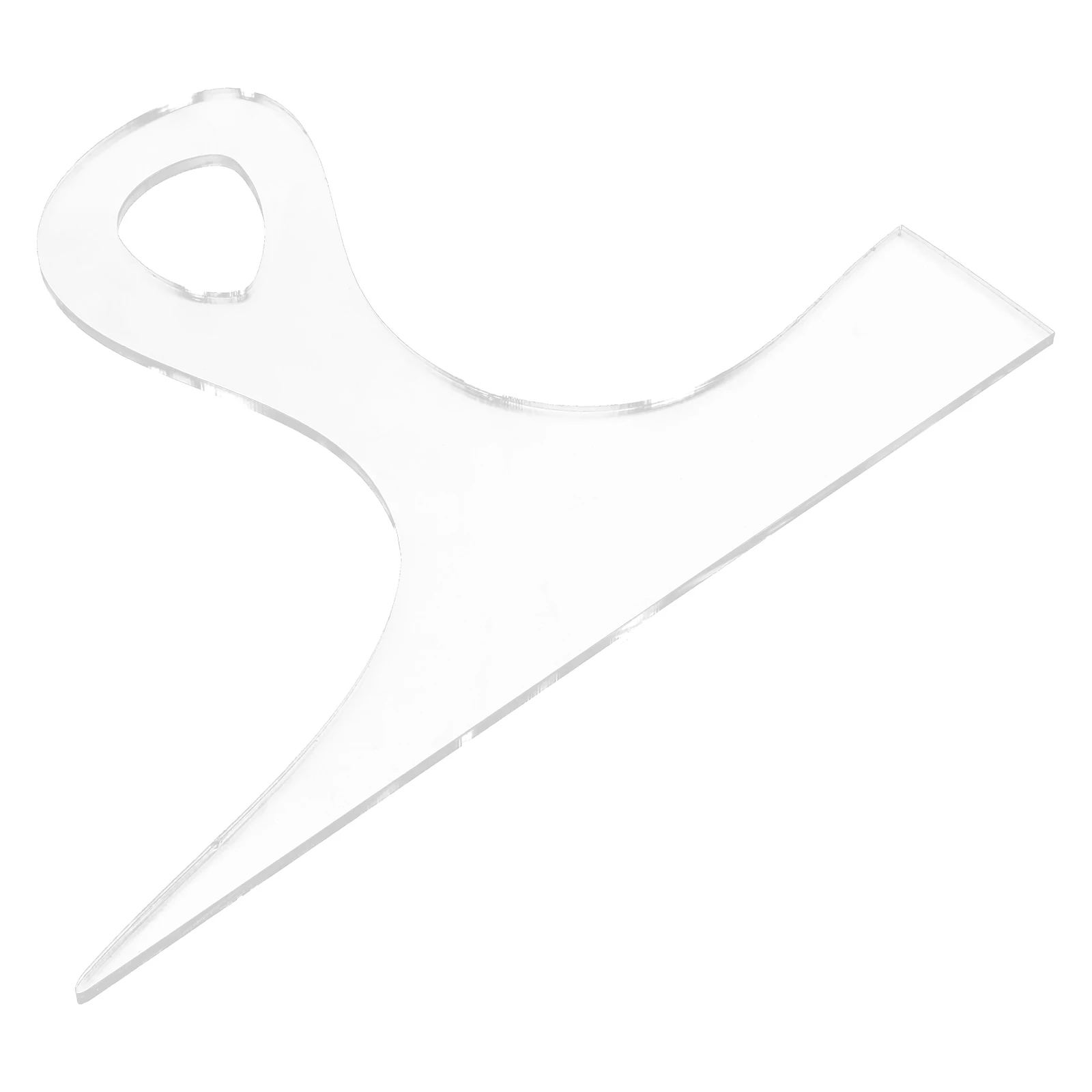 

Transparent Acrylic Cutting Board Handle Template Large Kitchen Tool Precise Cutting Charcuterie Stencil Acrylic Tray Template