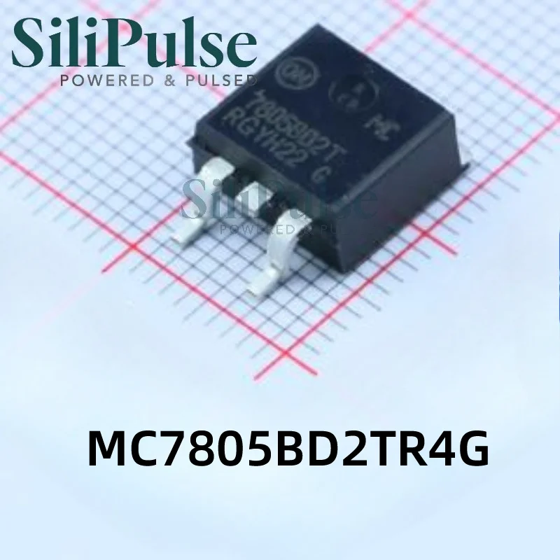 (20-100pcs) MC7805BD2TR4G TO-263-2 100% Original In Stock (LDO) 35V 1A 5V