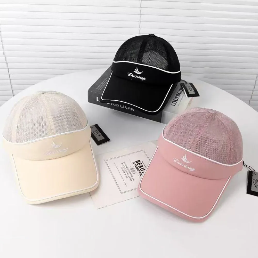 

Sports Cap Mesh Top Climbing Hats Breathable Foldable Baseball Mesh Caps Quick Dry UV Protection Running Cap Men Women