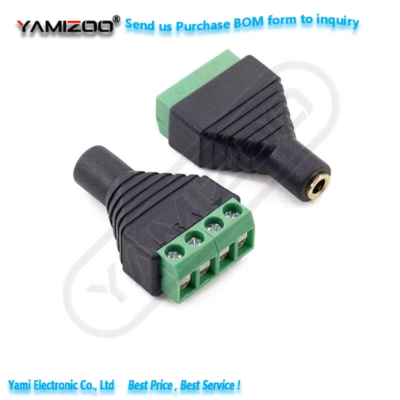 1 Stück lötfreier 3,5-mm-vergoldeter Dual-Channel-Audio-Kopfhöreranschluss-Stereo-Adapter mit grünem Anschluss – Detail 4