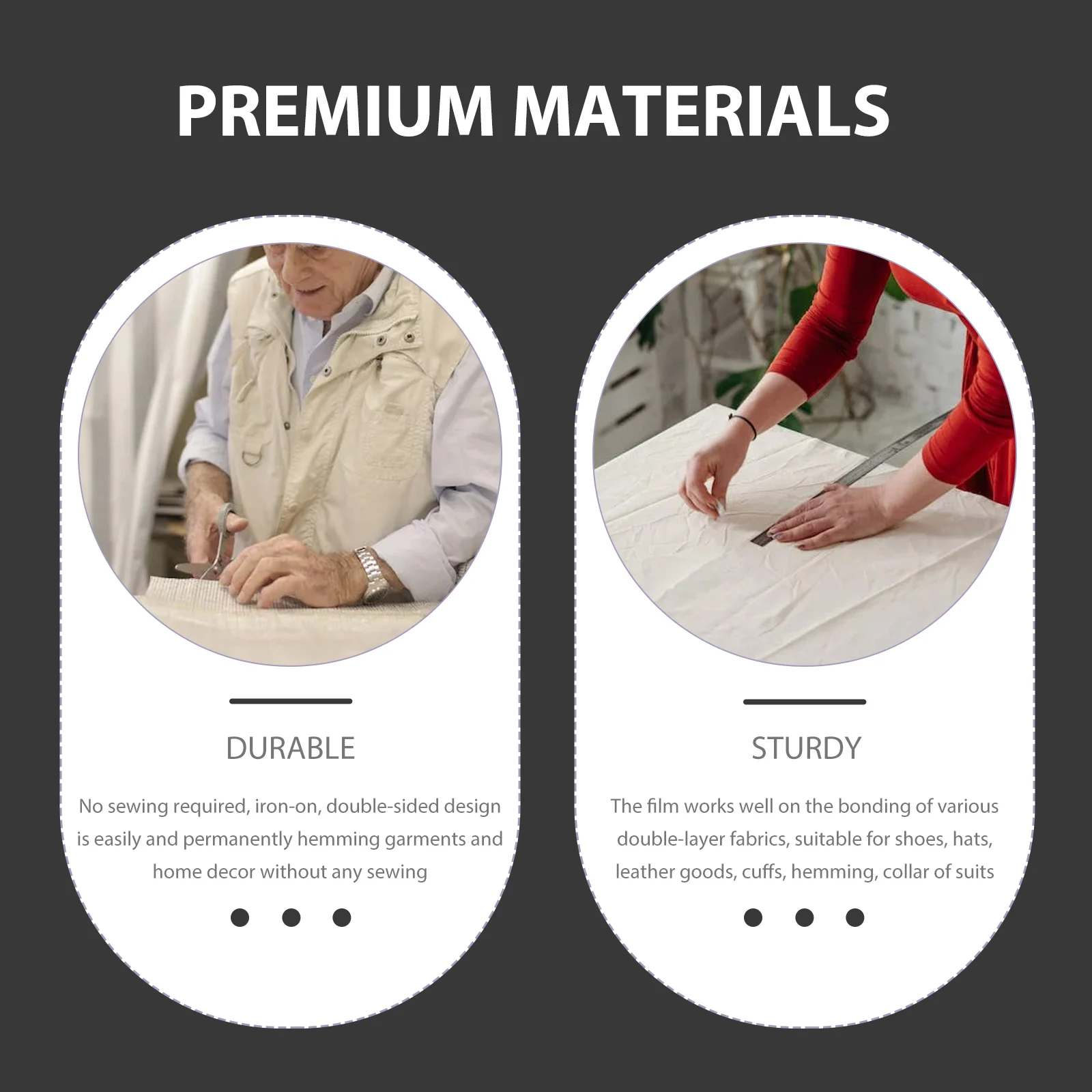 

Hot Melt Omentum Adhesive Interlining Cloth Black White Double-sided Fusible Fleece Interface Quilt Fabric Dressmaking Clothing