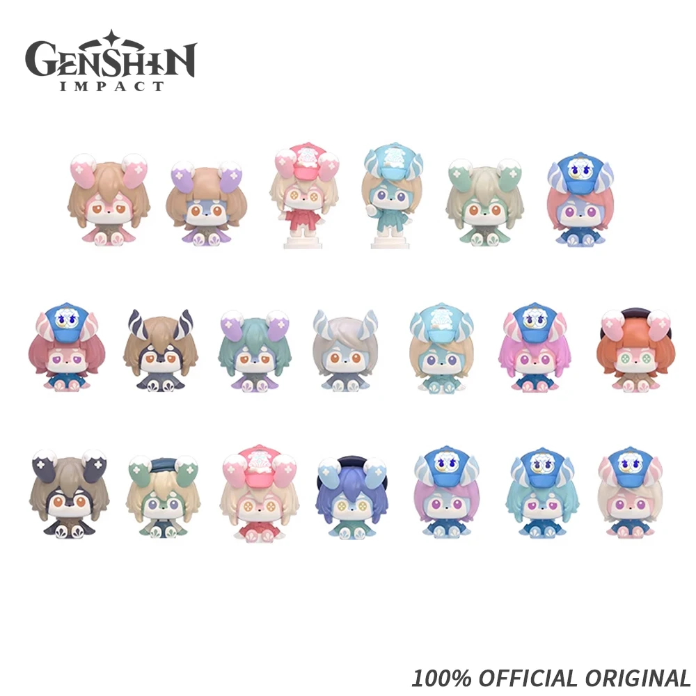 

Genshin Official Genuine Original Game Melusine Collection Mini Toy Models Genshin Impact Animation Derivatives Peripheral Gifts